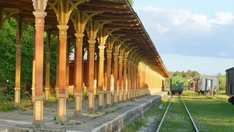 Haapsalu Railway Station – Famous wooden station building(1)