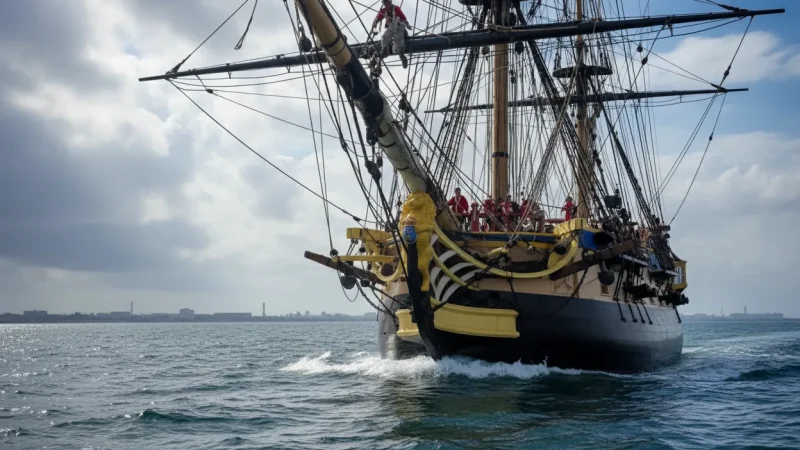 Hermione Frigate – Reconstruction of an 18th century ship(5)
