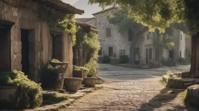 Historic Stone Streets – Traditional village paths(6)