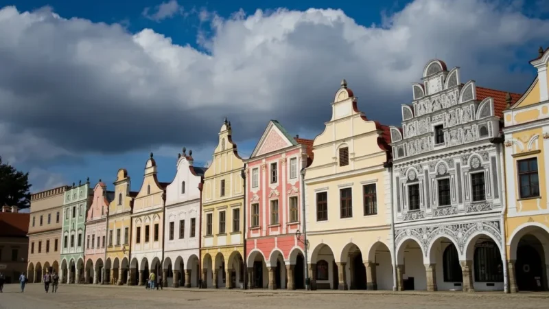 Historic Town Houses – Colorful Facades(2)