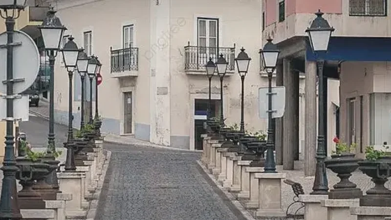 Historic residential streets Alcobaça – Quiet streets(6)