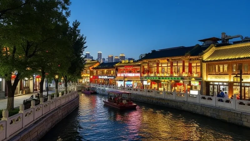 Houhai Lake – Scenic Waterfront(1)