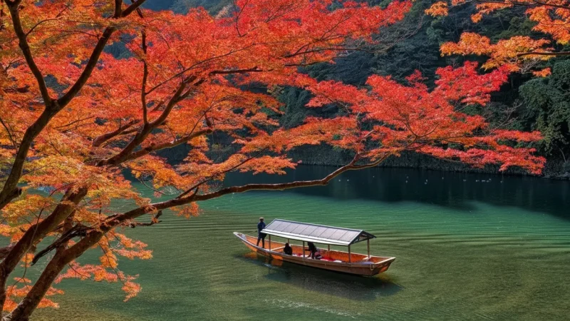 Hozugawa River Boat Ride(4)