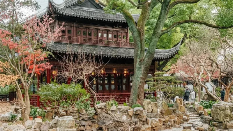 Huxinting Teahouse – Historic lakeside teahouse(3)
