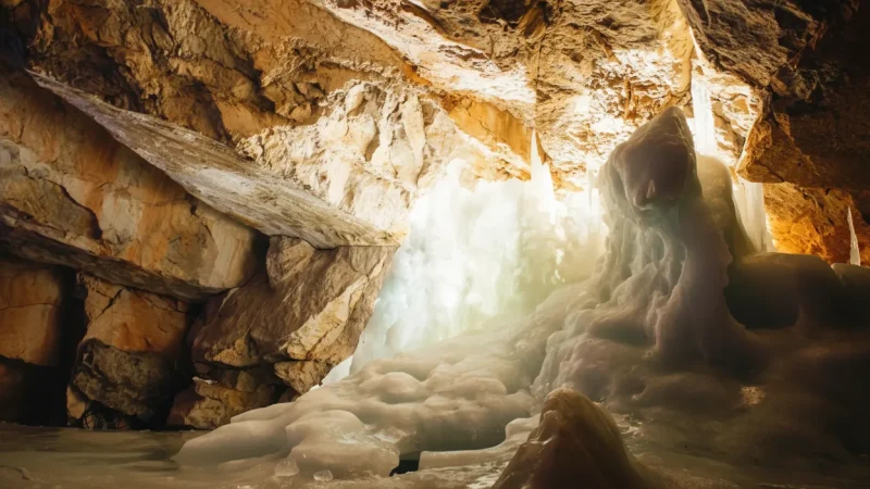 Ice Sculptures – Naturally Formed Ice Shapes(4)