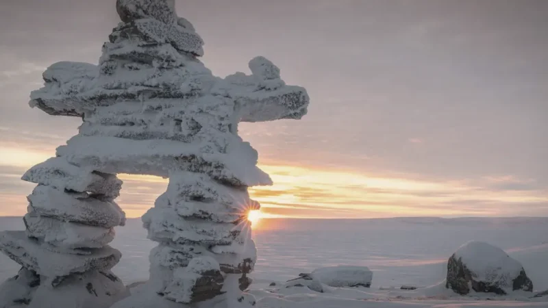 Inuksuk Landmarks – Stone markers(4)