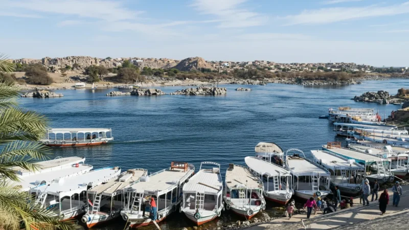 Island Boat Routes – Short River Crossings (Aswan Nile Ferries)(2)