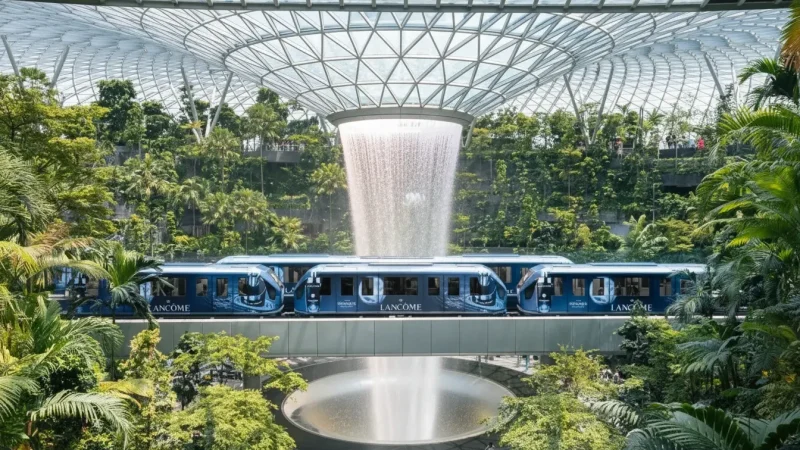 Jewel Airport Skytrain View(1)