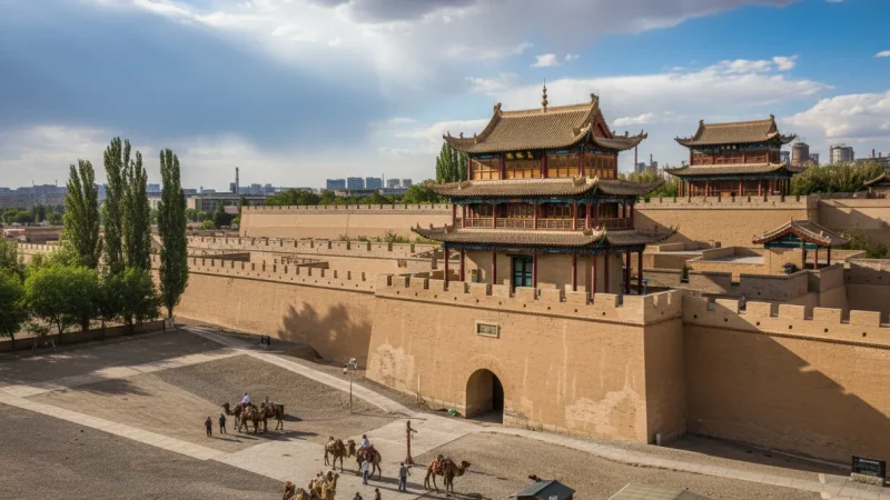 Jiayuguan Pass Scenic Area – Fortified gateway views(6)