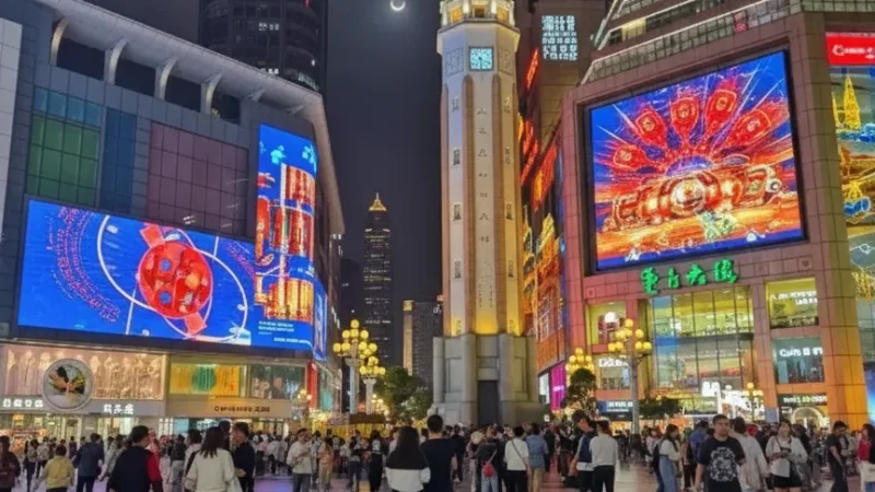 Jiefangbei Pedestrian Street – City Center(2)