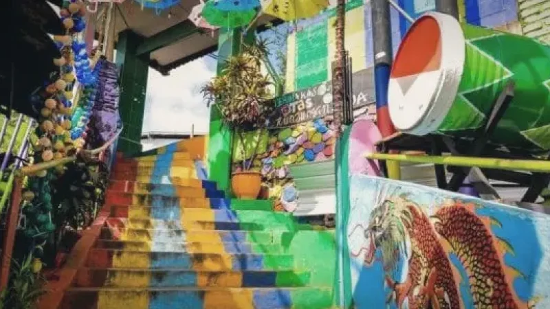 Jodipan Colorful Village (Kampung Warna-Warni)(3)
