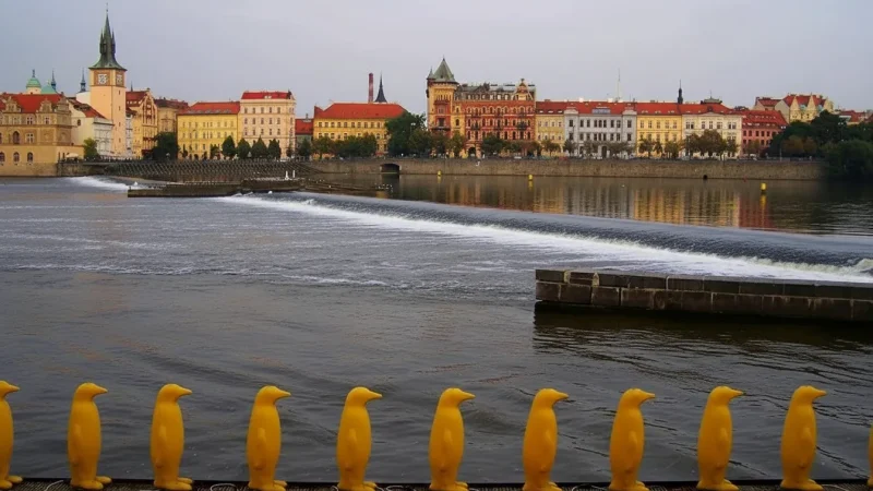 Kampa Island – Riverside walking area(2)