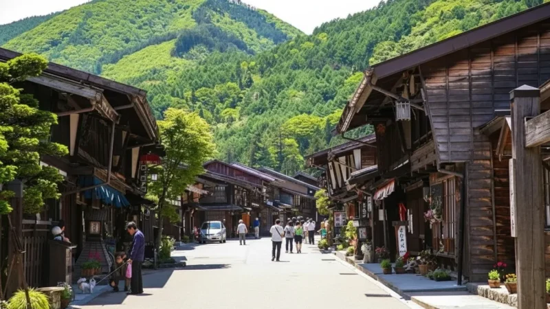 Kiso-Hirasawa (Lacquerware village)(6)