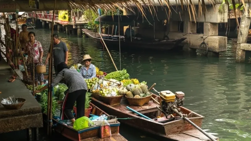 Klong Sam Floating Market(1)