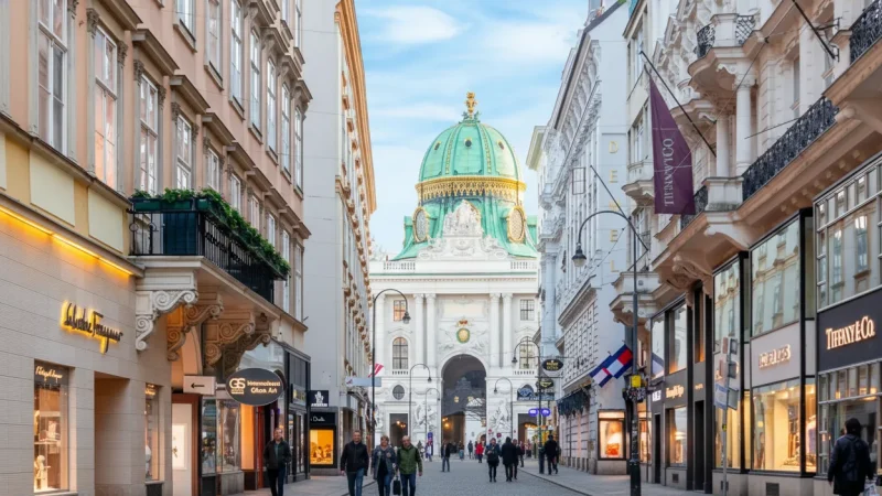 Kohlmarkt – Luxury shopping avenue(3)