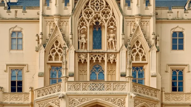 Lednice Castle – Neo-Gothic Palace & Interiors(1)