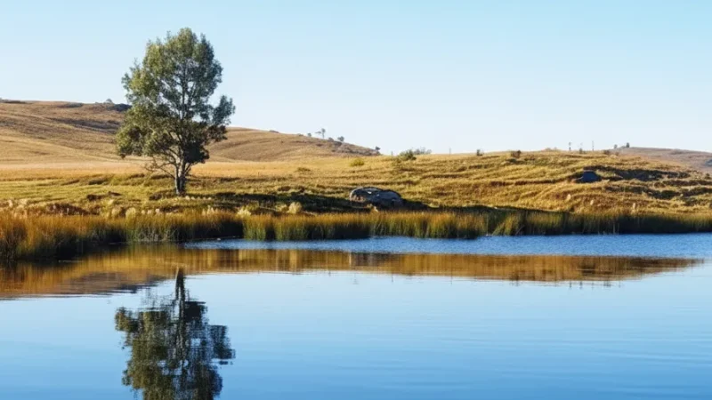 Léon Lake – Nature area with walking trails(1)