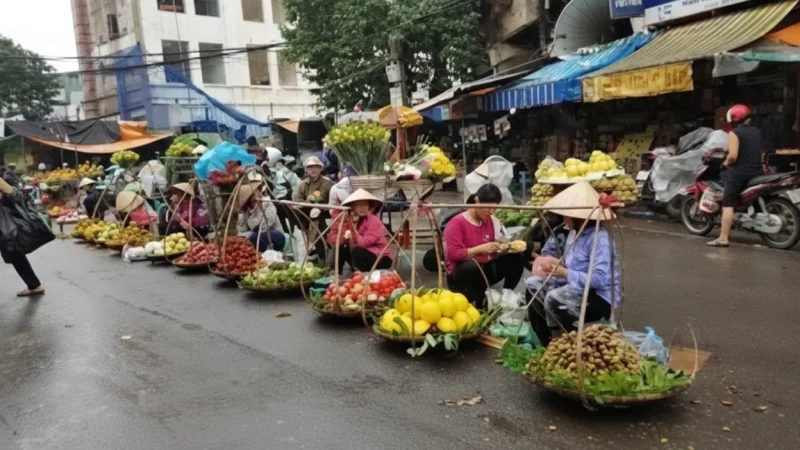 Local Food Streets in Hoàng Mai(2)