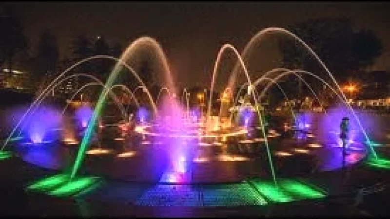 Magic Water Circuit – Fountain park with evening light shows(5)