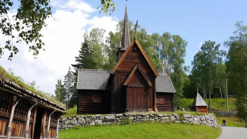 Maihaugen Open-Air Museum – Traditional Norwegian Buildings(3)
