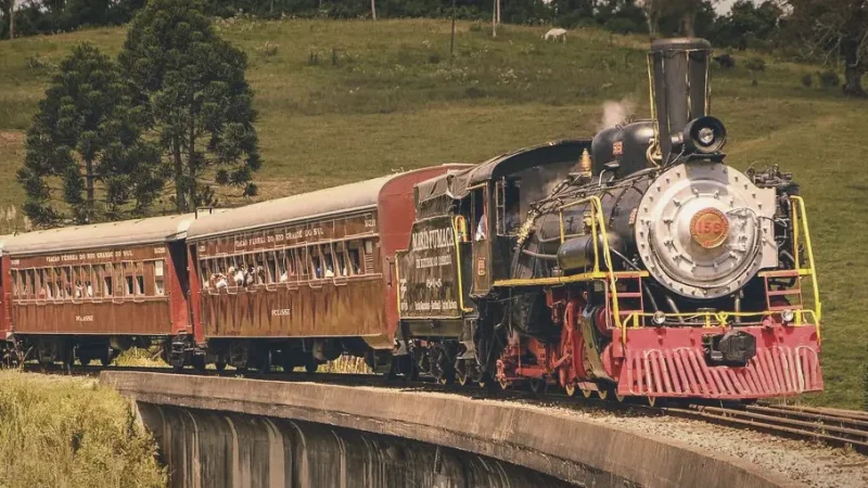 Maria Fumaça Train – Historic steam train(5)