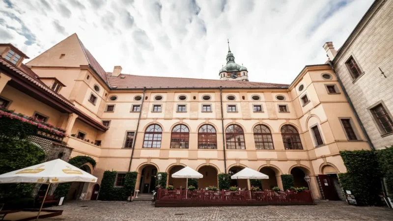 Mělník Castle – Historic castle overlooking the rivers(4)