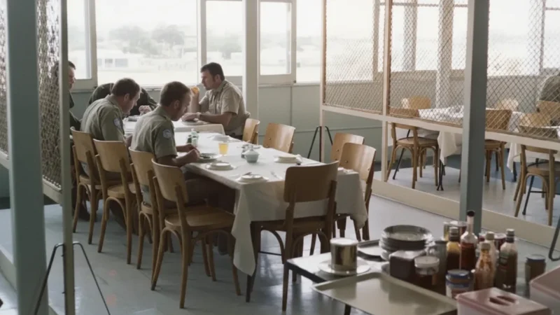 Memorial Cafeteria – Visitor Facilities(1)