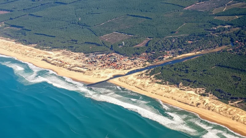 Mimizan Beach – Long sandy coastline(4)