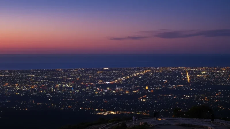 Mount Lofty Summit – City and coast views(3)