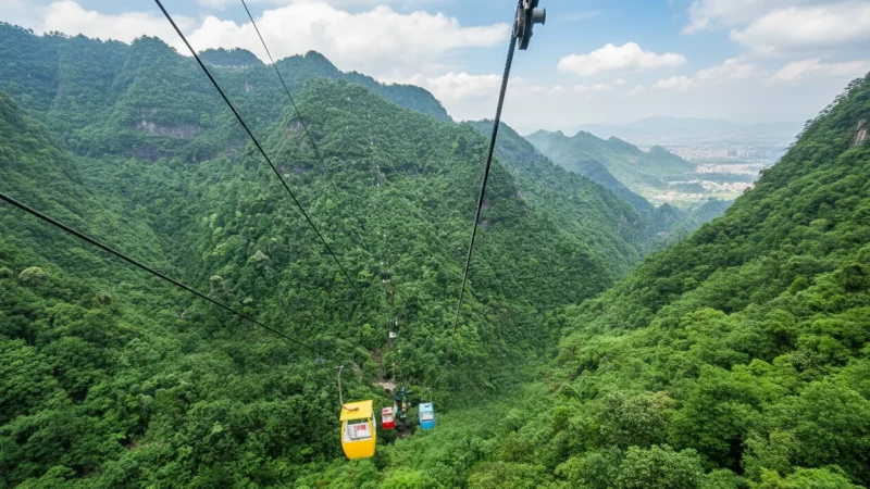 Mountain Cable Car – Easy access to viewpoints(6)