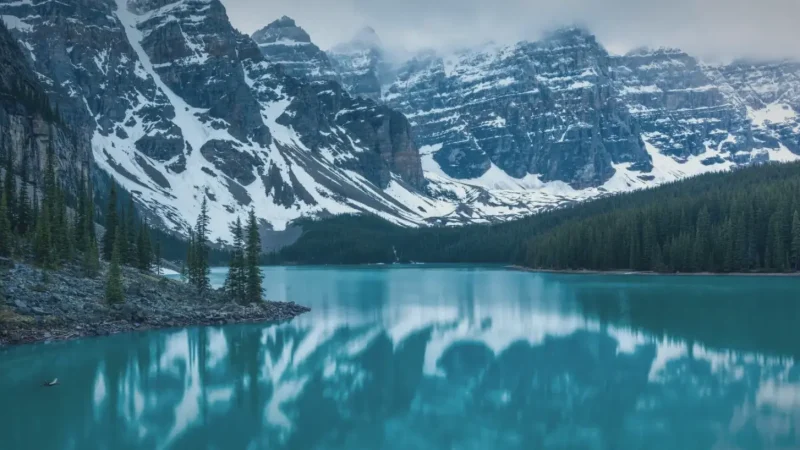 Mountain Reflection Spots – Calm water views(2)