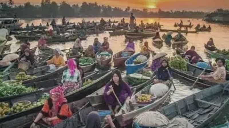 Muara Kuin Floating Market(5)
