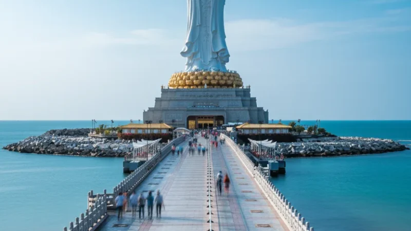 Nanshan Cultural Tourism Zone – Buddhist cultural site(6)