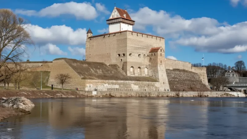 Narva Castle – Medieval fortress overlooking the river(1)