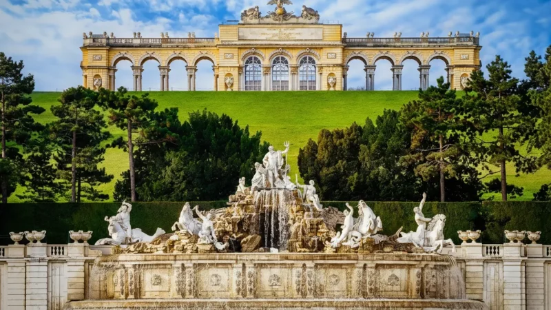 Neptune Fountain Schönbrunn – Baroque Fountain(3)