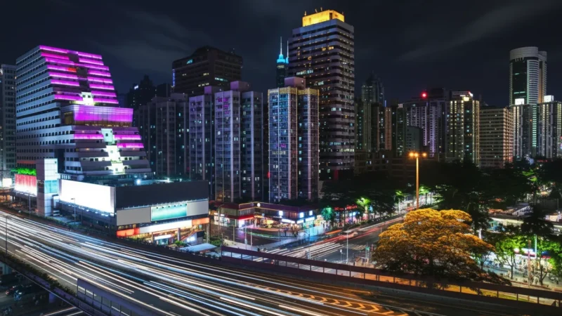 Night City Viewpoints – Evening skyline(5)