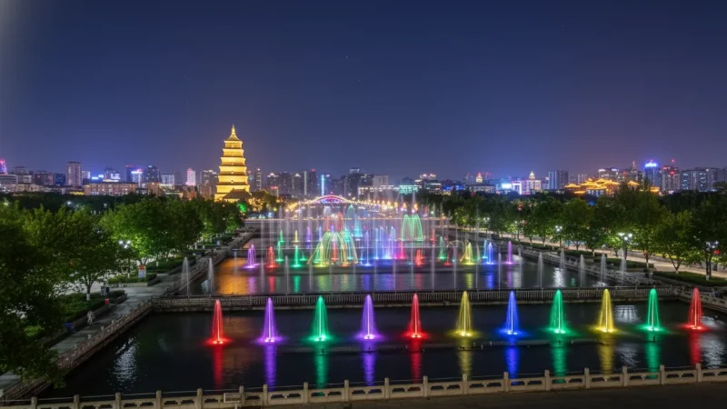 Night Light Displays – Evening Atmosphere(5)