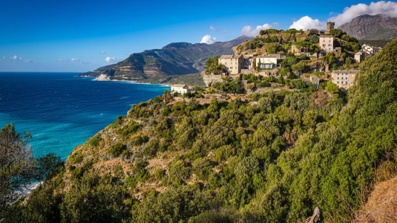 Nonza Village – Black-Sand Style Beach & Viewpoint(3)