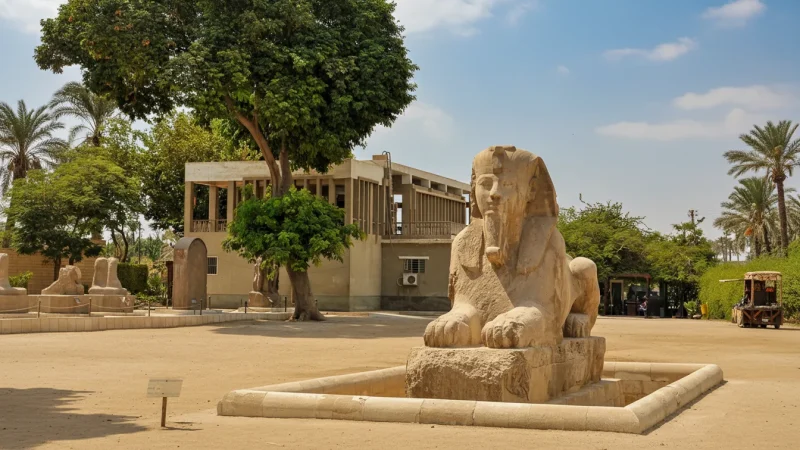 Open-Air Museum of Memphis – Ancient Statues & Ruins(5)