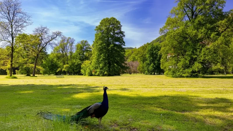 Peacock Gardens – Free-Roaming Peacocks(3)