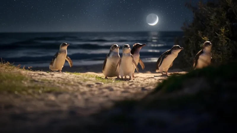 Penguin Parade – Evening viewing of little penguins(6)
