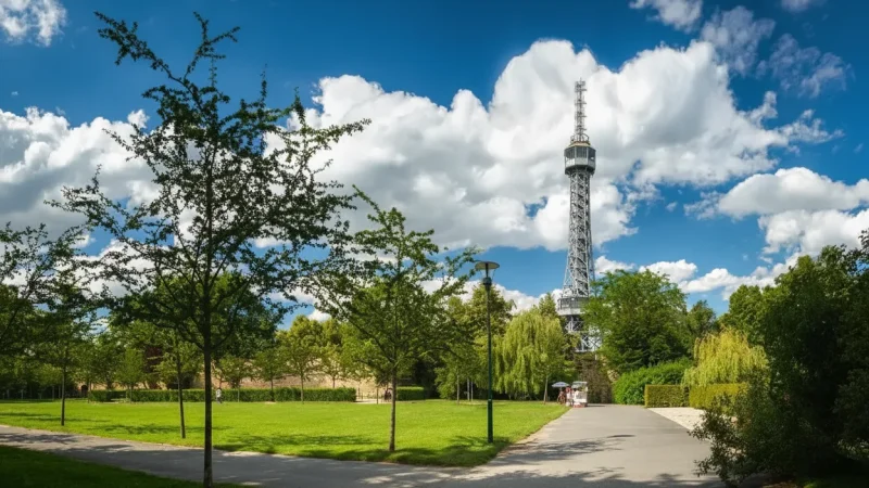 Petřín Hill – Park Area (Large Green Park)(1)