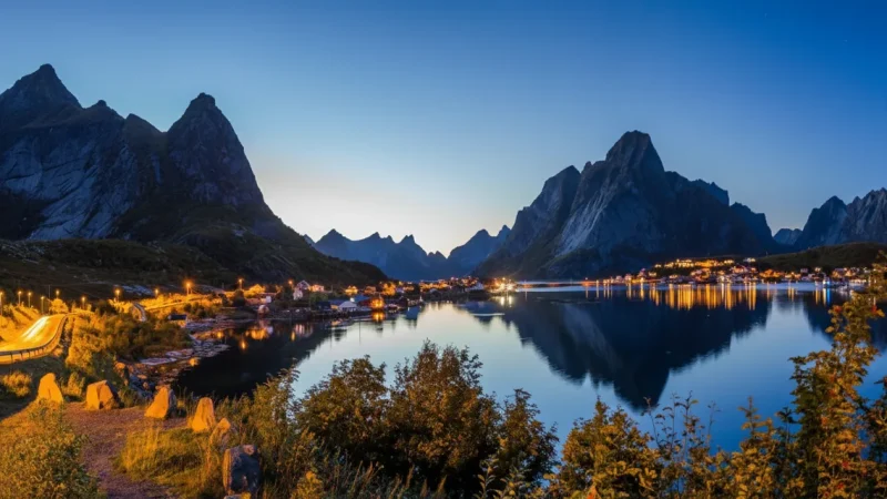 Photography Spots – Peaks, fjord, and village scenes(2)