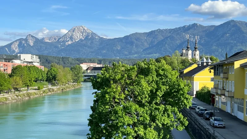 Photography Spots – River & town scenes (Villach)(5)