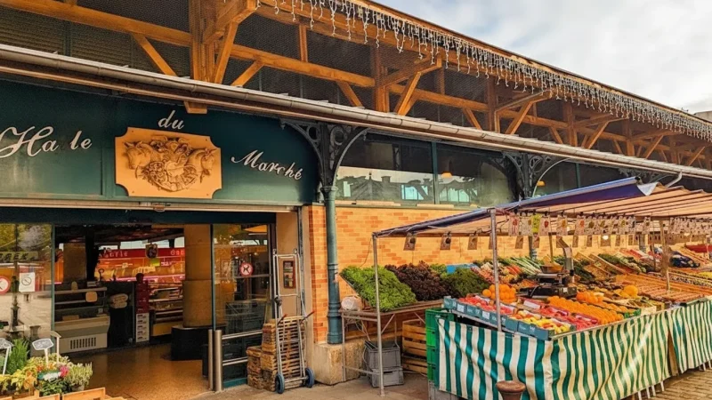 Poissy – Historic Old Town (churches & markets)(2)