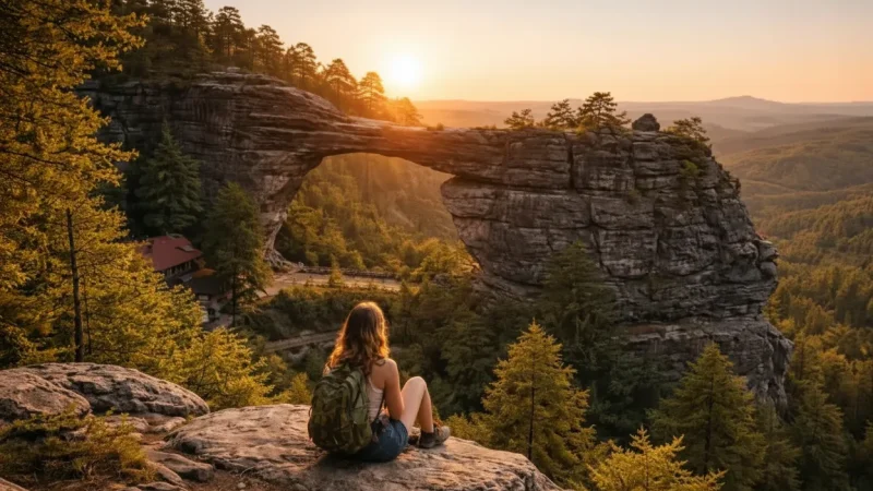 Pravčická brána – Largest Natural Sandstone Arch(4)