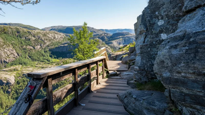 Preikestolen Hiking Trail – Well-Marked Mountain Trail(6)