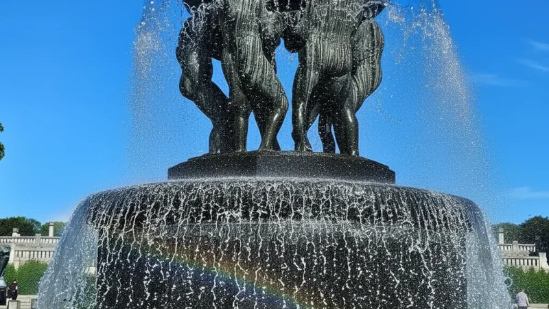 Public Art Installations – Outdoor art along walkways(3)