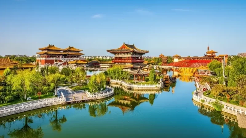 Qingming Riverside Landscape Garden(1)