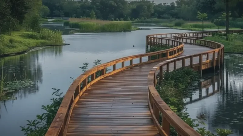 Quiet Walking Paths – Relaxed stroll areas(6)